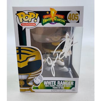 Power Rangers White Ranger Funko POP Autographed by Jason David Frank