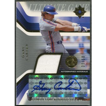 2004 Ultimate Collection #GC1 Gary Carter Jersey Auto #30/50