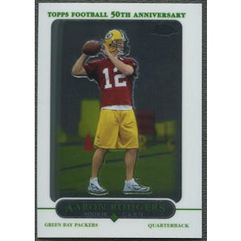 2005 Topps Chrome #190 Aaron Rodgers Rookie