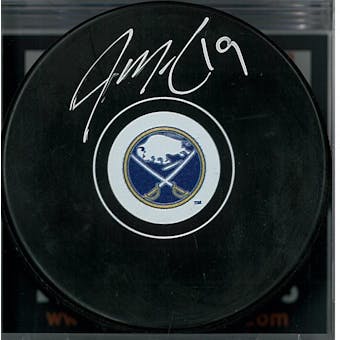 Jake McCabe Autographed Buffalo Sabres Hockey Puck