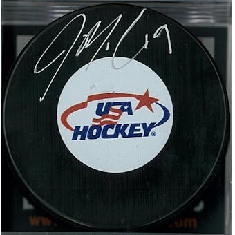 Jake McCabe Autographed Buffalo Sabres USA Hockey Puck