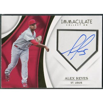 2017 Immaculate Collection #1 Alex Reyes Immaculate Home Plate Rookie Auto #15/99