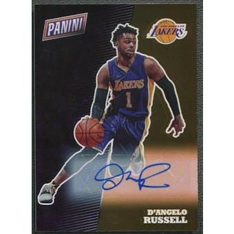 2017 Panini National Convention #BK29 D'Angelo Russell Auto