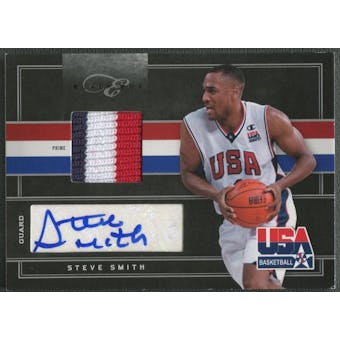 2010/11 Elite Black Box #10 Steve Smith USA Basketball Patch Auto #43/49
