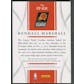 2012/13 Immaculate Collection #KM Kendall Marshall Rookie Jumbo Patch Auto #52/75