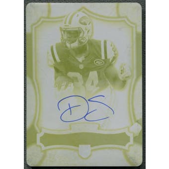 2015 Topps Supreme #SRADS Devin Smith Rookie Printing Plate Yellow Auto #1/1