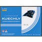 2017 Panini Plates and Patches #20 Luke Kuechly Marquee Marks Green Auto #09/10