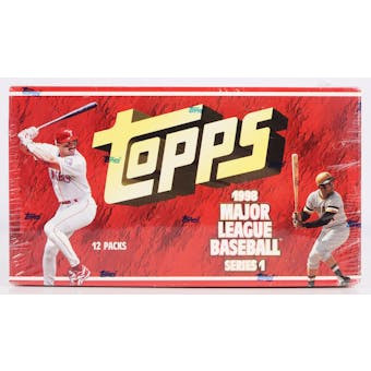 1998 Topps Series 1 Baseball Jumbo Box