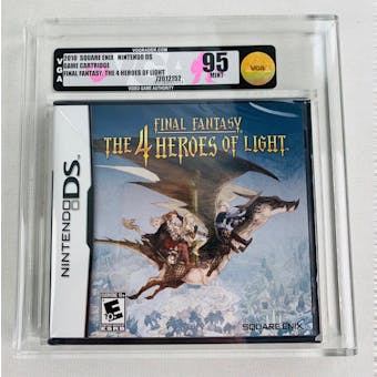 Nintendo DS Final Fantasy: The 4 Heroes of Light VGA 95 MINT GOLD SEAL