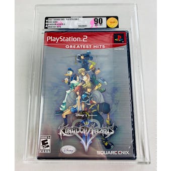 Sony PlayStation 2 (PS2) Kingdom Hearts 2 VGA 90 NM+ / MT GOLD Greatest Hits