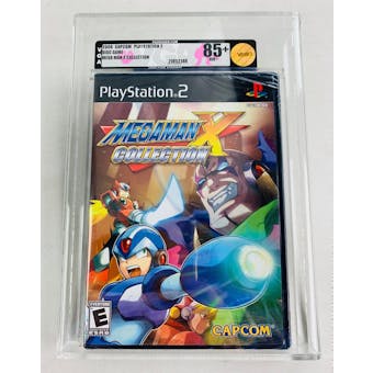 Sony PlayStation 2 (PS2) Mega Man X Collection VGA 85+ NM+ GOLD Black Label