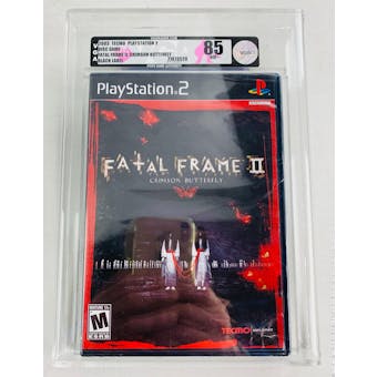 Sony PlayStation 2 (PS2) Fatal Frame II Crimson Butterfly VGA 85 NM+ Black Label