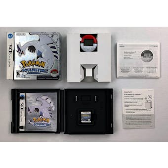 Nintendo DS Pokemon SoulSilver Version with Pokewalker Boxed Complete