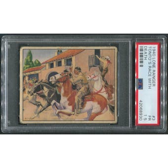 1940 Lone Ranger #3 Tonto's Race With Death PSA 1.5 (FR)