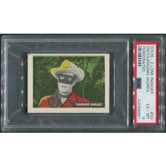 1950 The Lone Ranger #33 Encouraging Words Perforated PSA 6 (EX-MT)