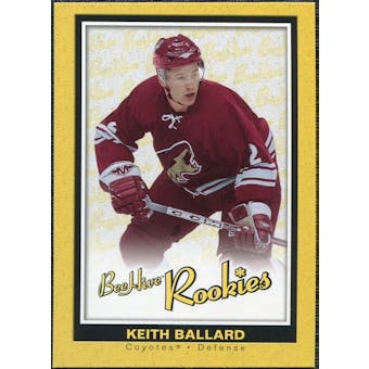 2005/06 Upper Deck Beehive Rookie #132 Keith Ballard RC