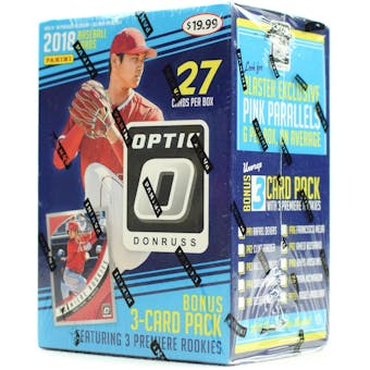 2018 Panini Donruss Optic Baseball 7-Pack Blaster Box