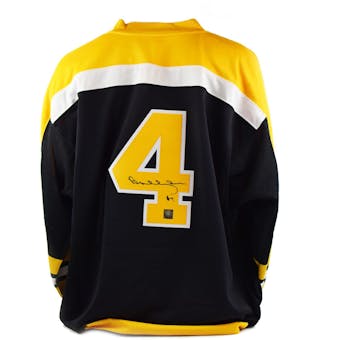 Bobby Orr Autographed Mitchell & Ness Boston Bruins Hockey Jersey (Great North Road COA)