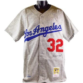 Sandy Koufax Autographed Los Angeles Dodgers Mitchell & Ness Jersey (Online Authentics)
