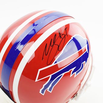 Willis McGahee Autographed Buffalo Bills Full Size Replica Helmet