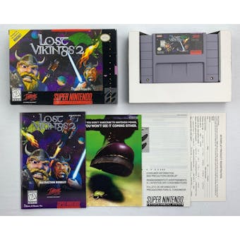 Super Nintendo (SNES) Lost Vikings 2 Boxed Complete