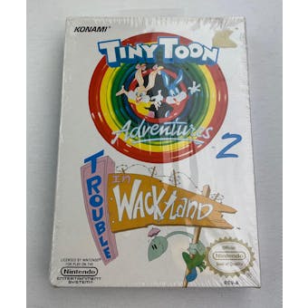 Nintendo (NES) Tiny Toon Adventures 2 Boxed Factory Sealed H-Seam
