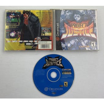 Sega Dreamcast Project Justice Boxed Complete