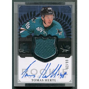 2013-14 The Cup #189 Tomas Hertl Rookie Patch Auto #62/99