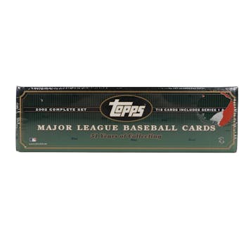 2002 Topps Baseball Retail Factory Set (Box) (Green)