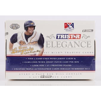 2007 TriStar Elegance Baseball Hobby Box