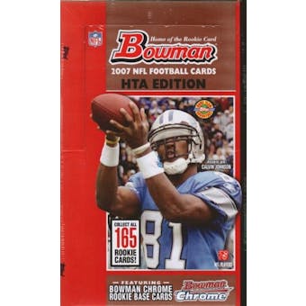 2007 Bowman Football Jumbo Box