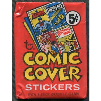 1970 Topps DC Comic Cover Stickers Pack