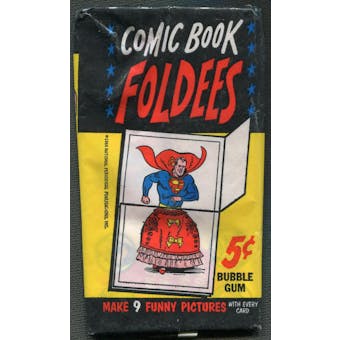 1966 Topps Comic Book Foldees Pack