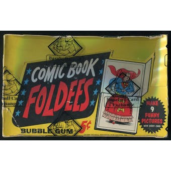 1966 Topps Comic Book Foldees Box