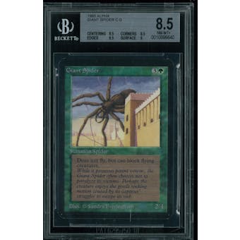 Magic the Gathering Alpha Giant Spider BGS 8.5 (8.5, 8.5, 8.5, 9)