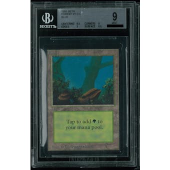 Magic the Gathering Beta Forest V1 BGS 9 (8.5, 9, 9, 9.5)