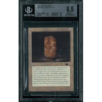 Magic the Gathering Antiquities Bronze Tablet BGS 8.5 (9.5, 8.5, 8.5, 9.5)