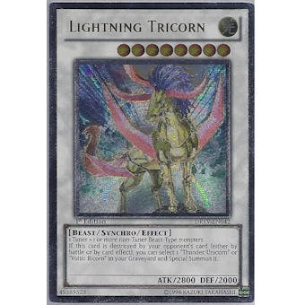 Yu-Gi-Oh Duelist Revolution Single Lightning Tricorn Ultimate Rare