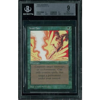 Magic the Gathering Legends Avoid Fate BGS 9 (9, 9, 9.5, 9.5)