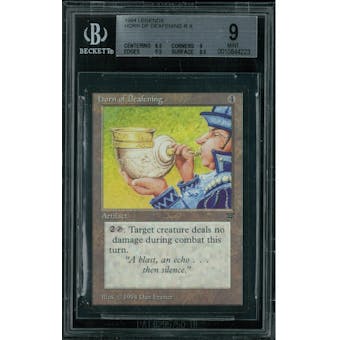 Magic the Gathering Legends Horn of Deafening BGS 9 (8.5, 9, 9.5, 9.5)