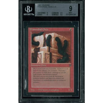 Magic the Gathering Legends Primordial Ooze BGS 9 (9, 9.5, 9, 9.5)