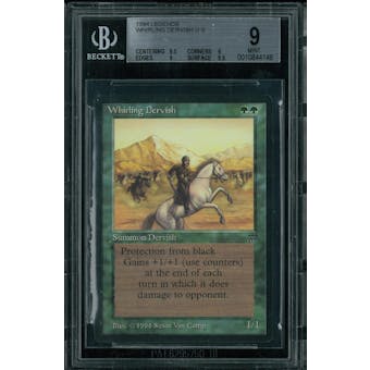 Magic the Gathering Legends Whirling Dervish BGS 9 (9.5, 9, 9, 9.5)