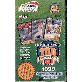 1999 Best All-American Top Prospects Baseball Hobby Box