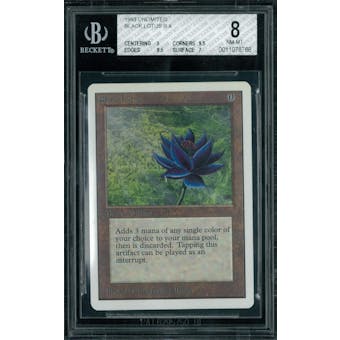 Magic the Gathering Unlimited Black Lotus BGS 8 (9, 9.5, 9.5, 7)