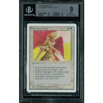 Magic the Gathering Unlimited Guardian Angel BGS 9 (8.5, 10, 9.5, 10)
