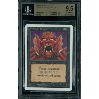 Magic the Gathering Unlimited Howl from Beyond BGS 9.5 (9, 9.5, 10, 10)