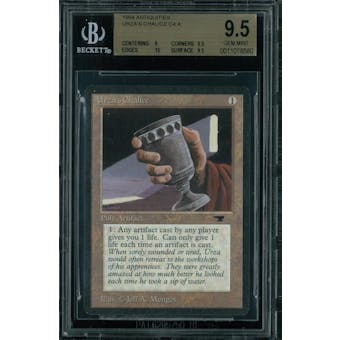 Magic the Gathering Antiquities Urza's Chalice  BGS 9.5 (9, 9.5, 10, 9.5)