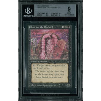 Magic the Gathering Legends Ghosts of the Damned BGS 9 (9.5, 8.5, 9.5, 9)