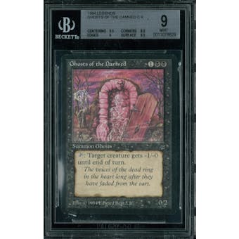 Magic the Gathering Legends Ghosts of the Damned BGS 9 (9.5, 8.5, 9, 9.5)