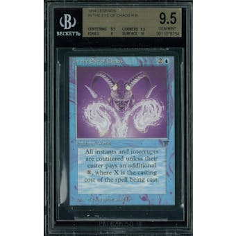 Magic the Gathering Legends In the Eye of Chaos BGS 9.5 (9.5, 9.5, 9, 10)